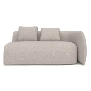 Fabric Monte Carlo Small Corner Sofa Set with Armchair