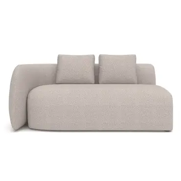 Fabric Monte Carlo Small Corner Sofa Set with Armchair