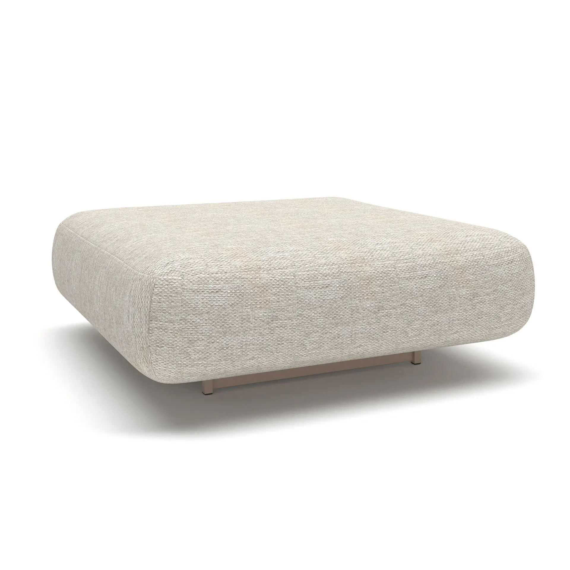 Fabric Cannes Medium Corner Sofa Set - Rectangular Marble Effect Coffee Table