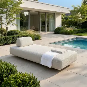 Fabric Cannes Sunlounger