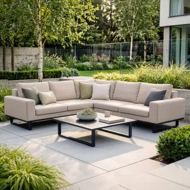 Fabric Ethos Corner Sofa Set