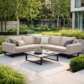 Fabric Ethos Corner Sofa Set