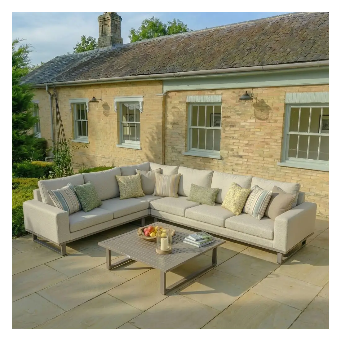 Fabric Ethos Large Corner Sofa Set Fabric Ethos Large Corner Sofa Set