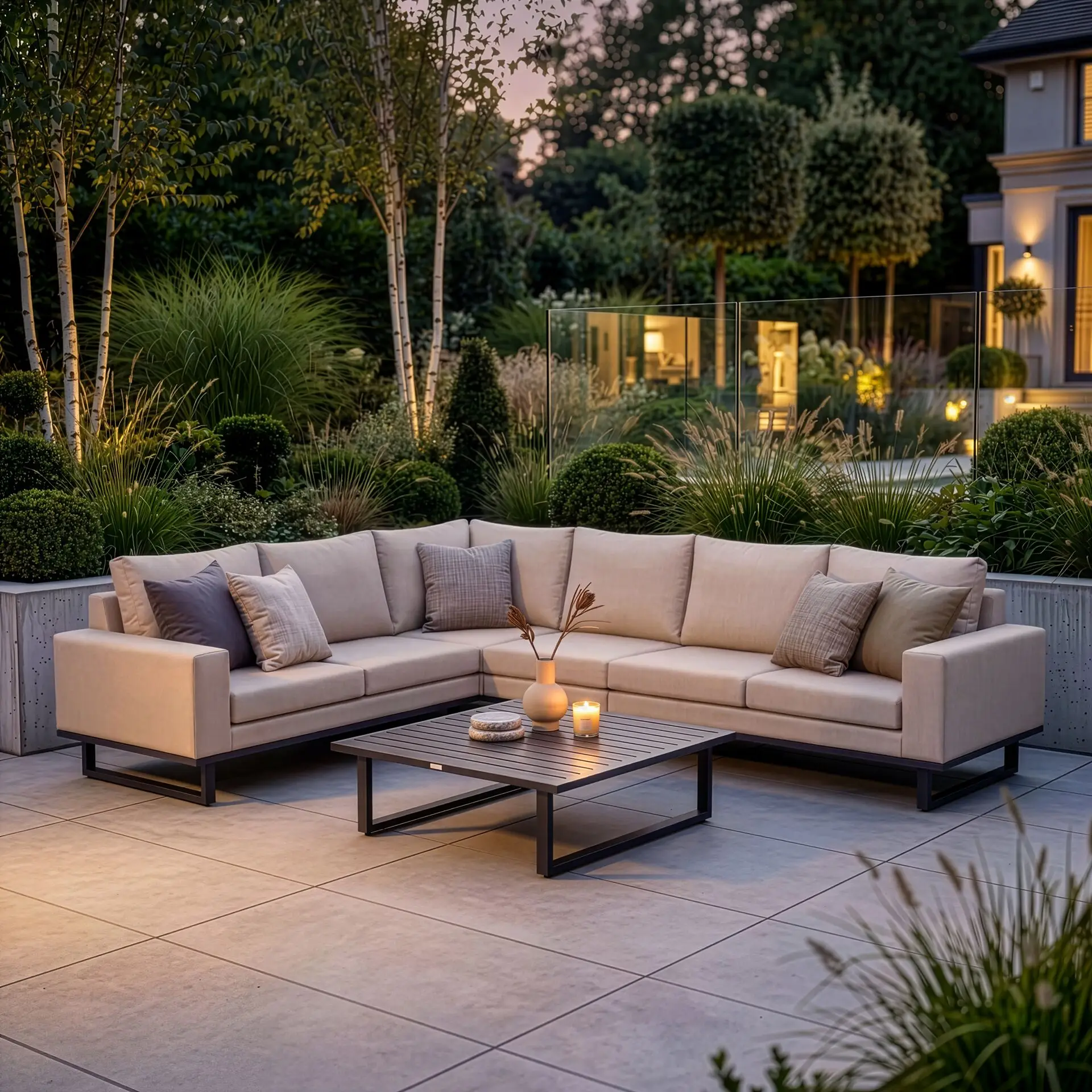 Fabric Ethos Large Corner Sofa Set