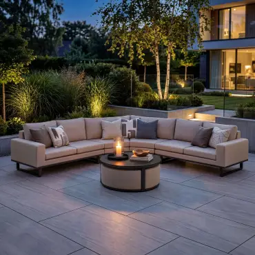 Fabric Ethos Grande Corner Sofa