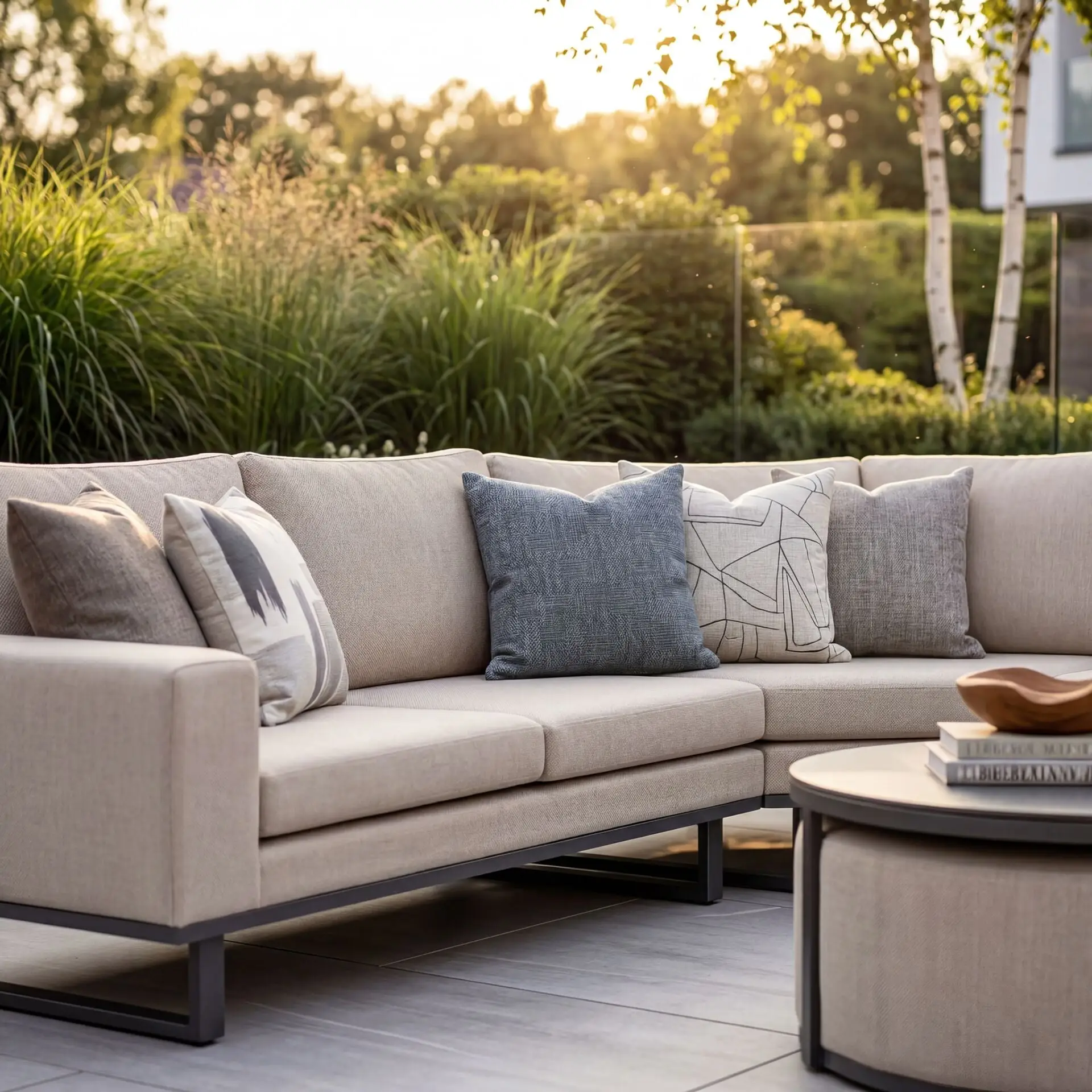 Fabric Ethos Grande Corner Sofa