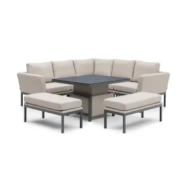 Pulse Square Corner Dining Rising Table