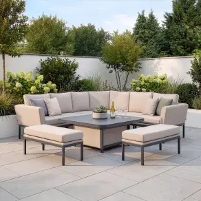 Pulse Deluxe Square Corner Dining Set