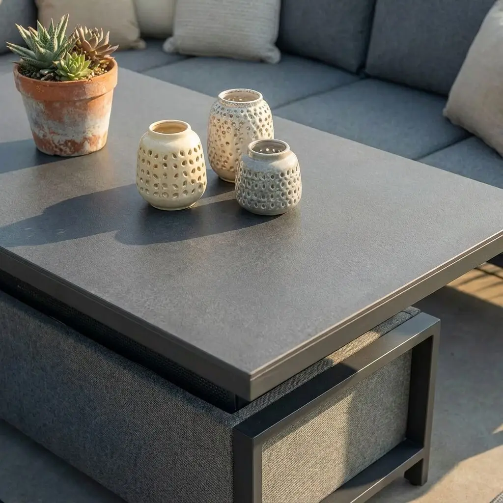 Pulse Rectangular Corner Dining & Rising Table