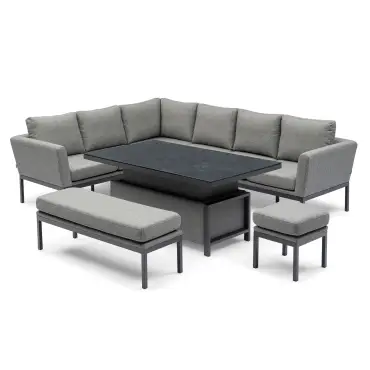 Pulse Rectangular Corner Dining & Rising Table