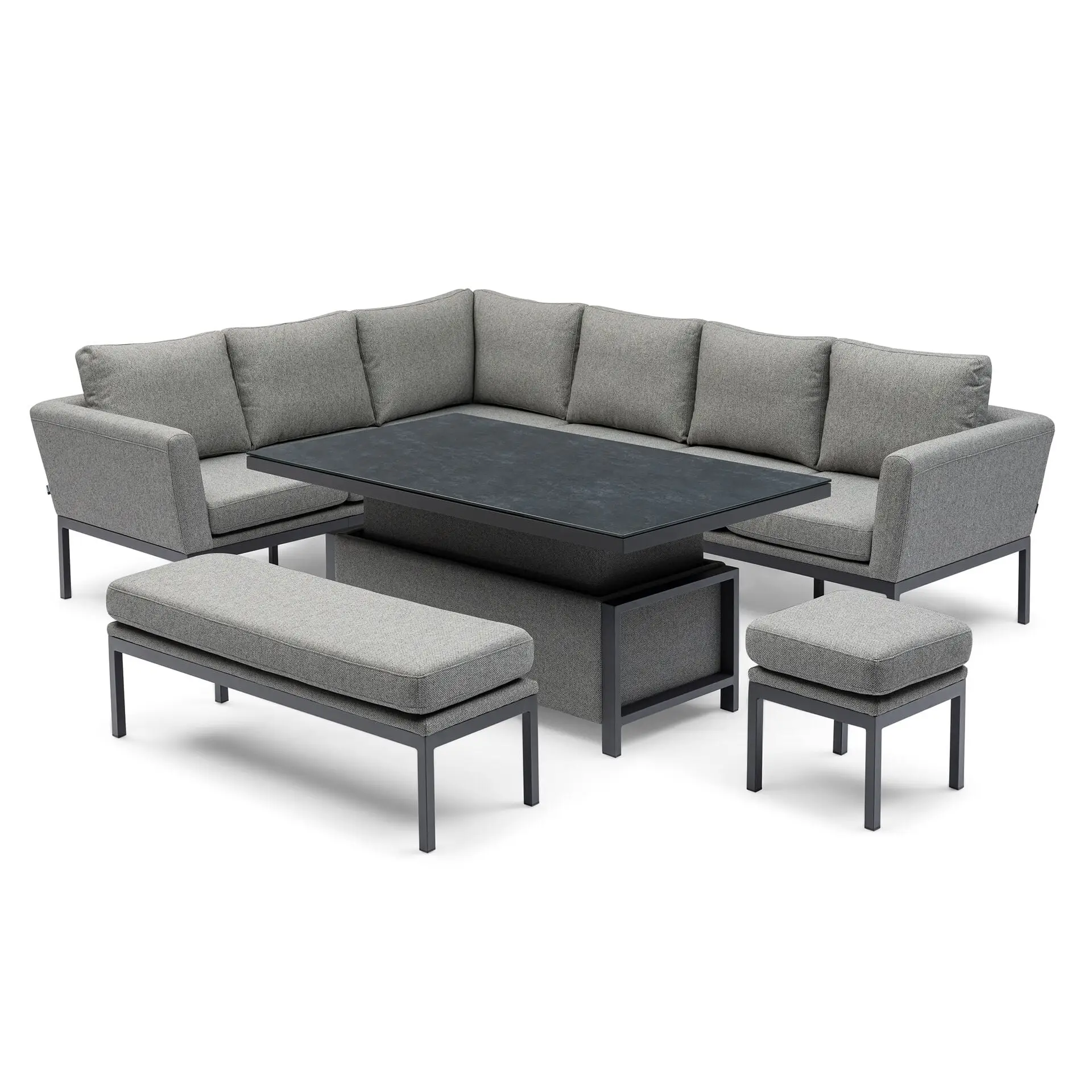Pulse Rectangular Corner Dining & Rising Table