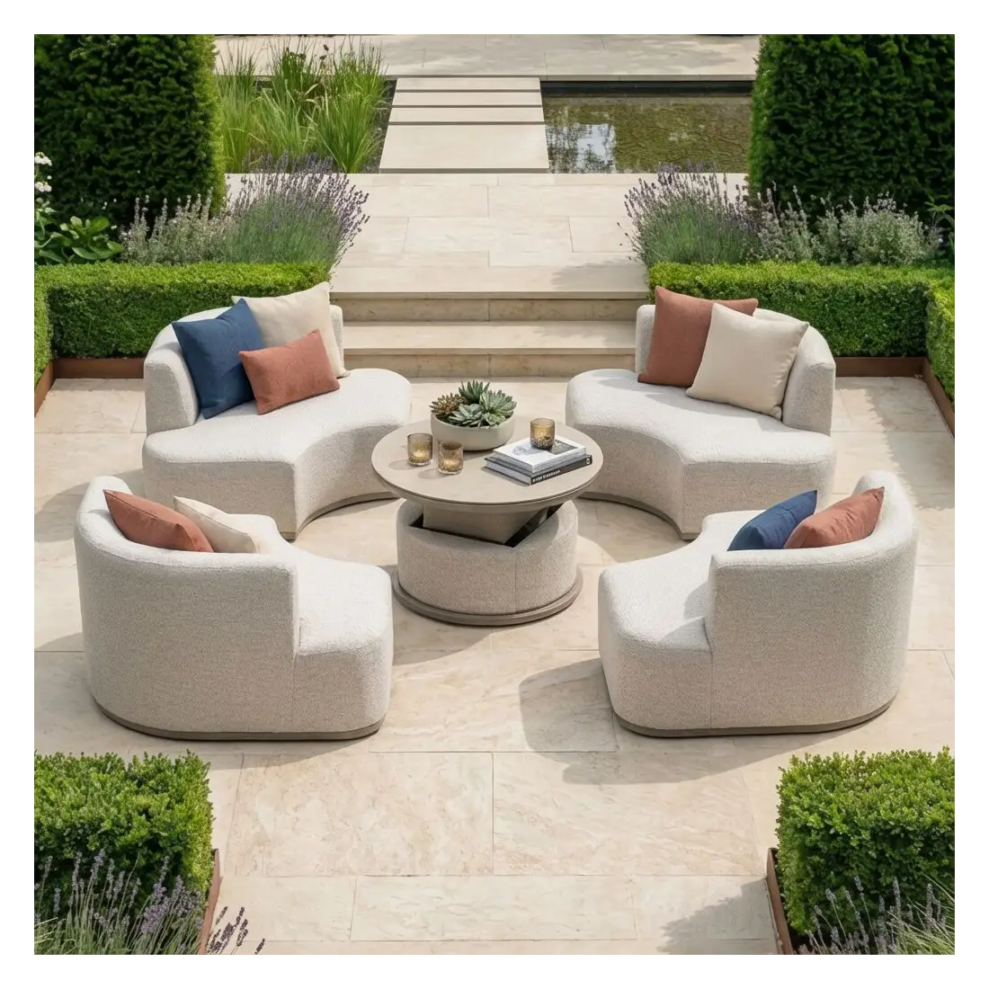 Snug Lifestyle Suite with Rising Table Snug Lifestyle Suite with Rising Table