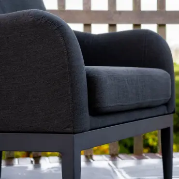 Duke Fabric Lounging Armchair