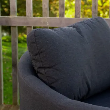Duke Fabric Lounging Armchair