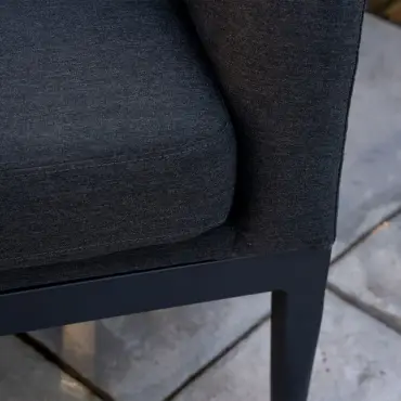 Duke x2 Fabric Lounging Armchairs