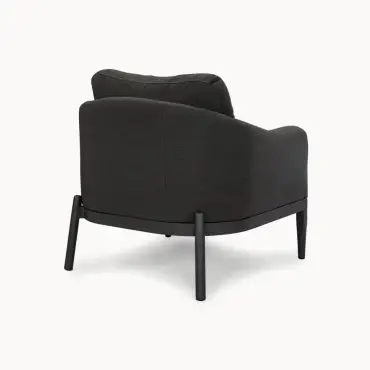 Duke x2 Fabric Lounging Armchairs