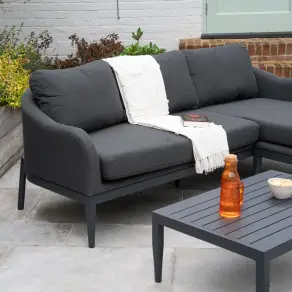 Duke 3 Seater Chaise Sofa Lounging Set
