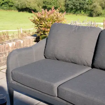 Duke All Weather Fabric Corner Sofa Lounging Set