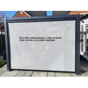 Galaxy Gazebo 3m| End Screen