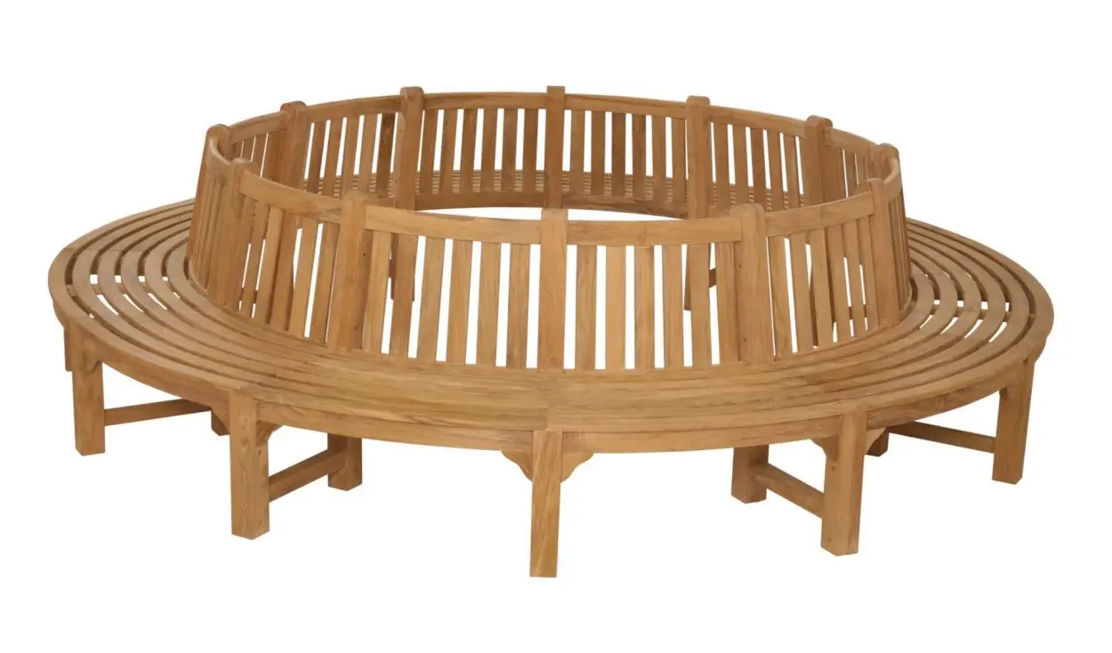 Large Circular Tree Bench