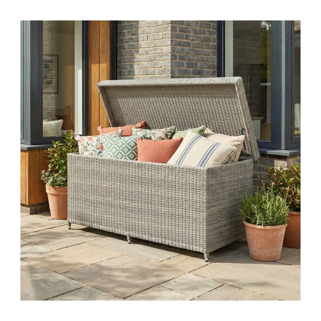 Large Talia Rattan Storage Box Large Talia Rattan Storage Box