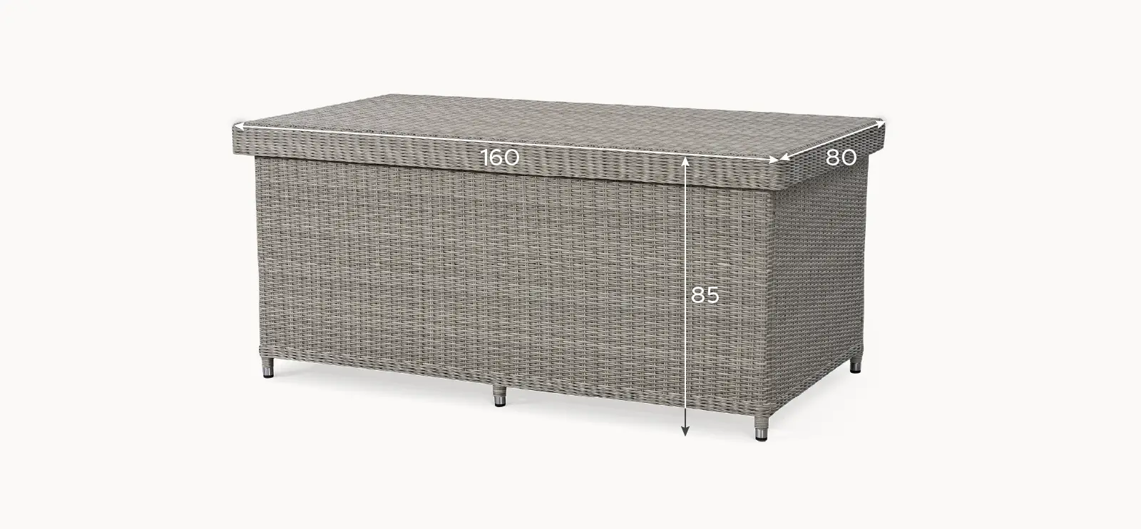 Large Talia Rattan Storage Box