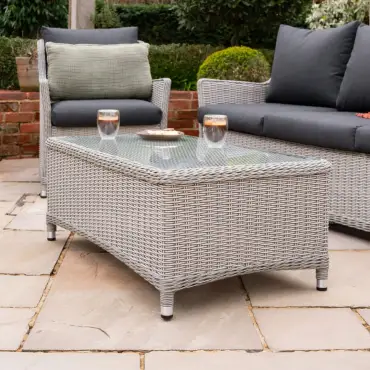 Talia Rattan 3 Seater Sofa Lounging Set