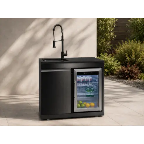 Oasis Premium Outdoor Kitchen Sink & Fridge Unit Oasis Premium Outdoor Kitchen Sink & Fridge Unit