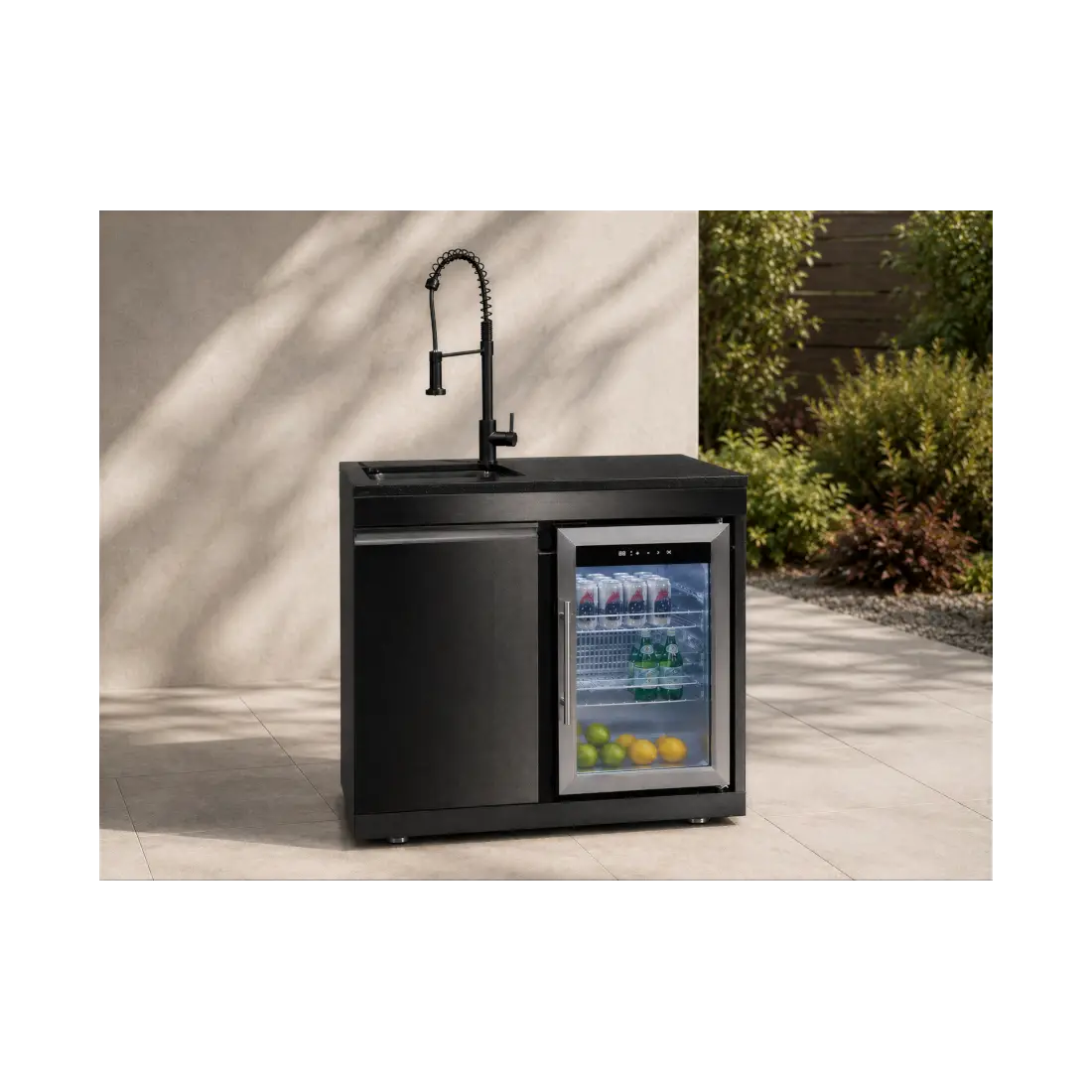 Oasis Premium Outdoor Kitchen Sink & Fridge Unit Oasis Premium Outdoor Kitchen Sink & Fridge Unit