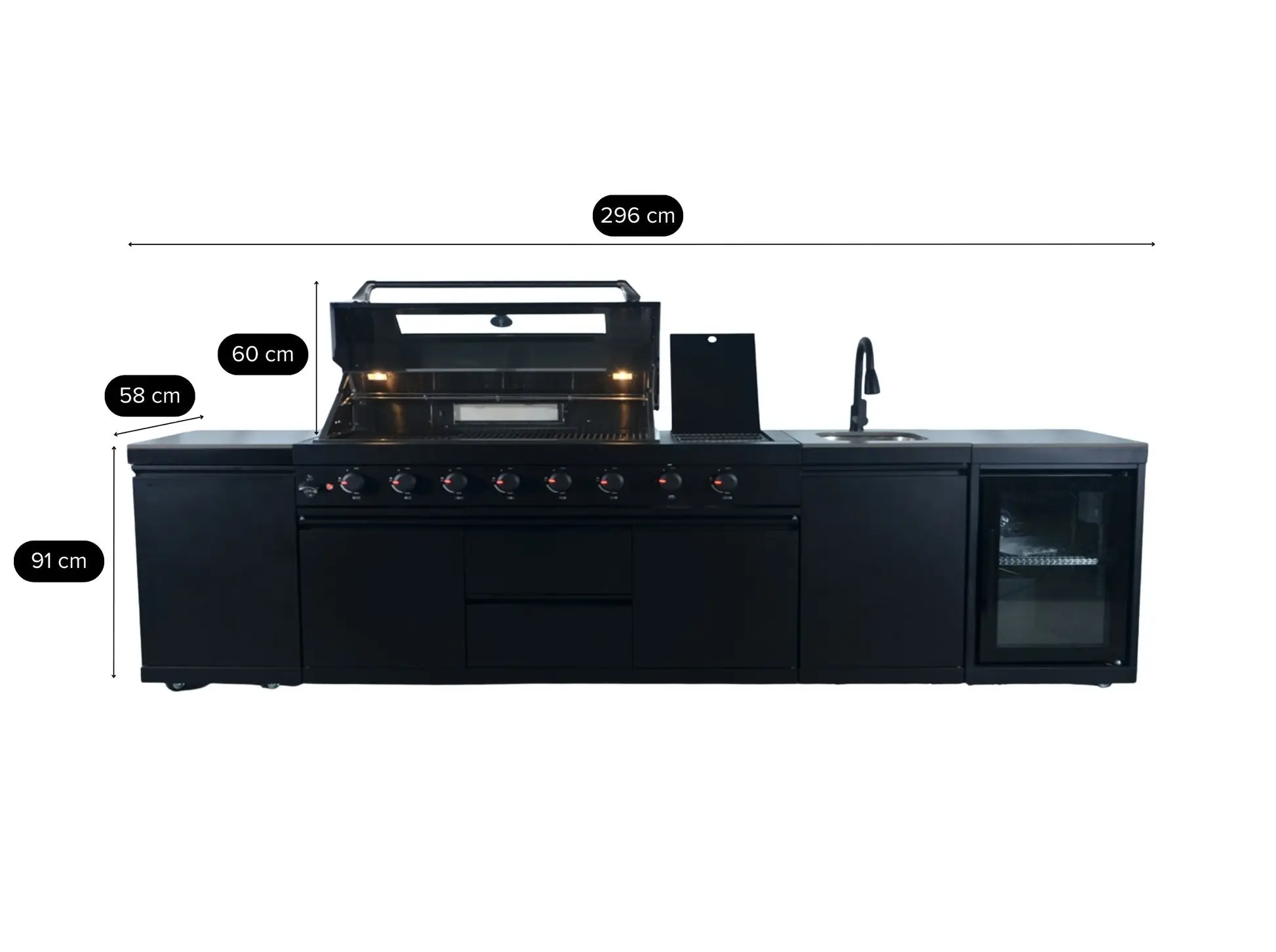 Nova Assado BBQ Outdoor Kitchen