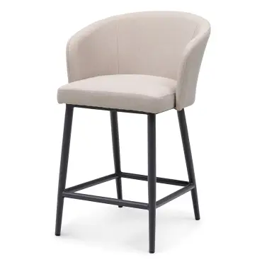 Outdoor Fabric x2 Low Zen Bar Stools