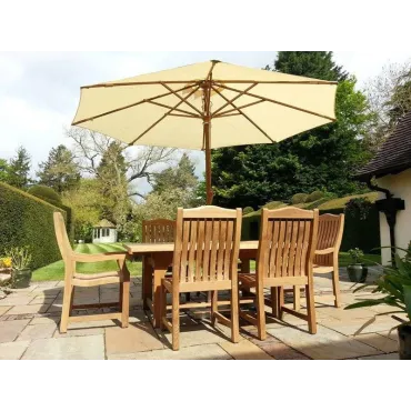 Malvern teak dining Special set 3