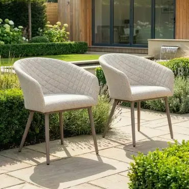 Pair of Fabric Ambition Dining Chairs