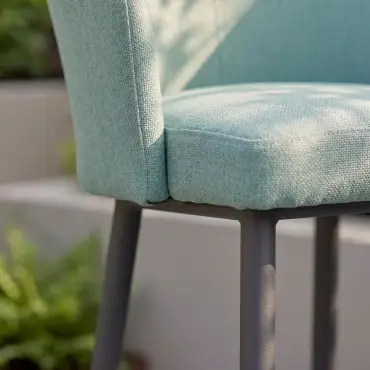 Fabric High Zen Bar Stool