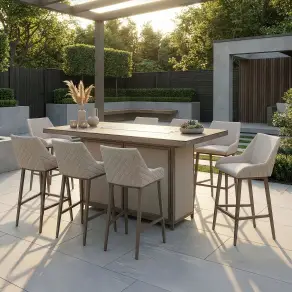 Regal 8 Seat Bar Set Fire Pit