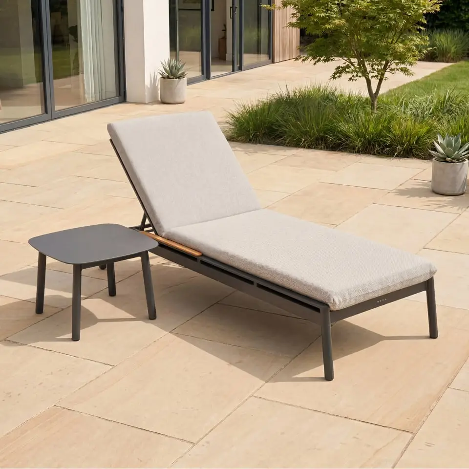 Monti Aluminium Sun Lounger