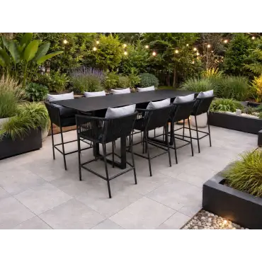 Aruba 8 Chair Bar Dining Set