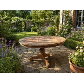 York teak Table reclaimed timber