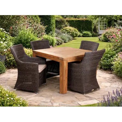 York 1m Square Table outdoor garden furniture York 1m Square Table outdoor garden furniture