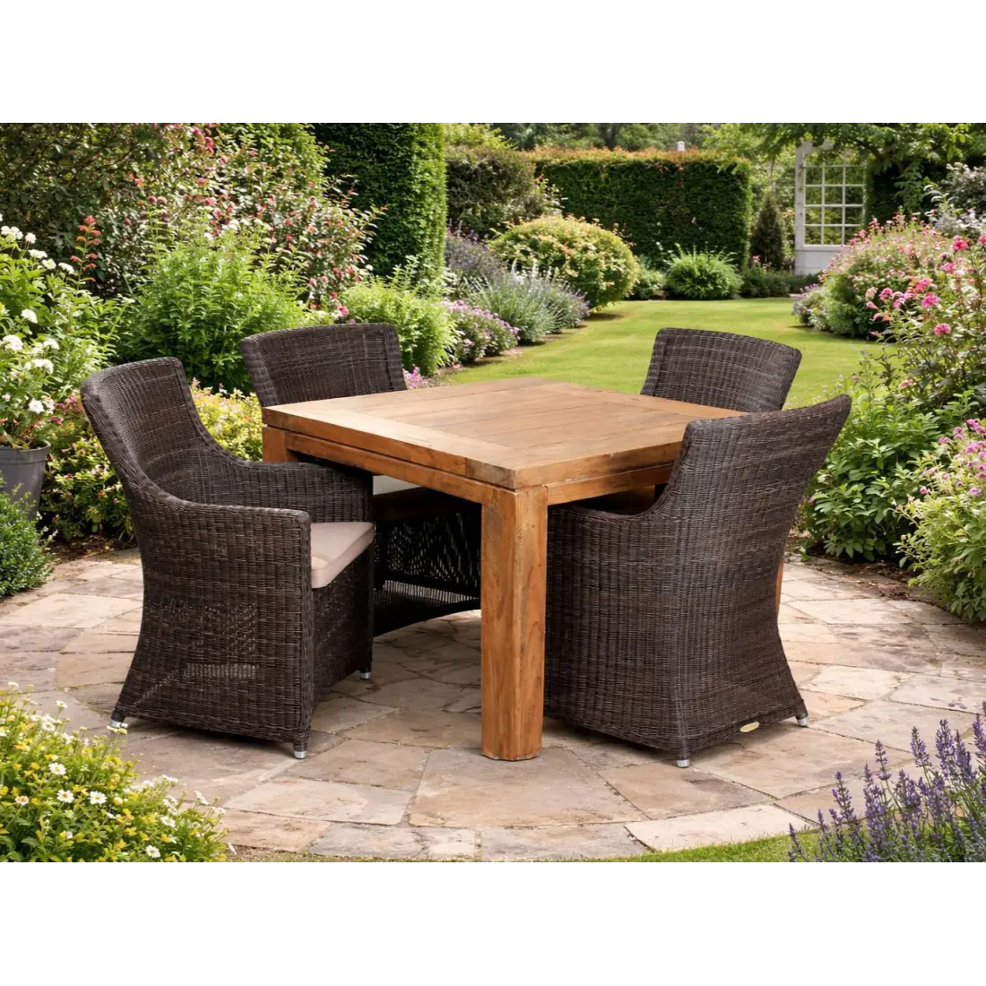 York 1m Square Table outdoor garden furniture York 1m Square Table outdoor garden furniture