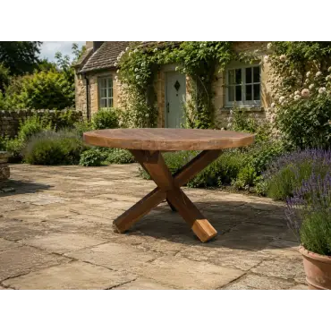 Mexico Table chunky reclaimed teak outdoor garden furniture
