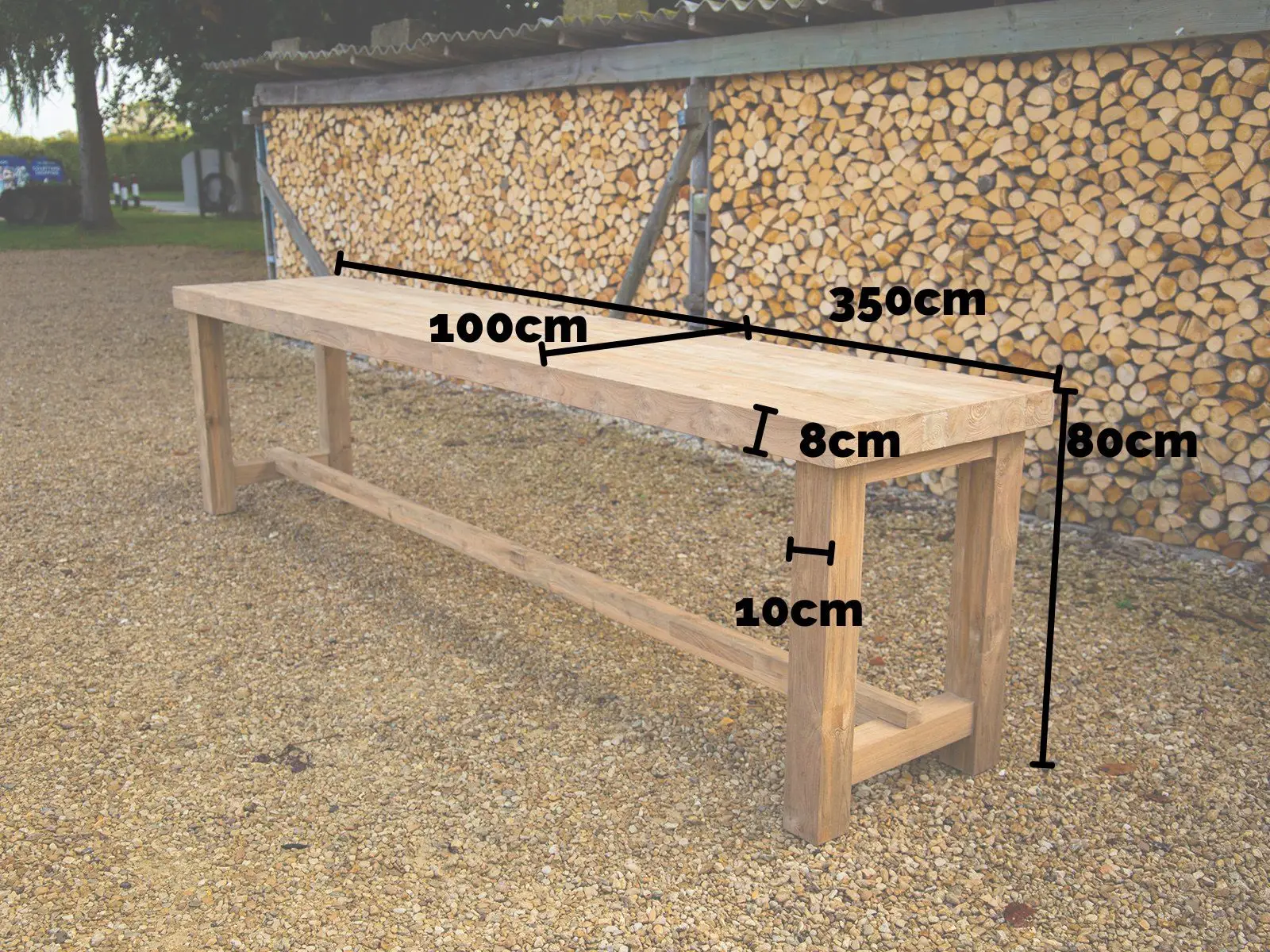 Himalayan Teak Dining Table