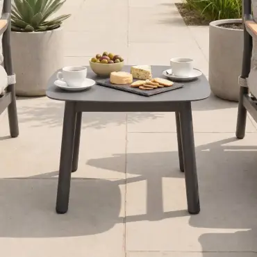 Monti Aluminium Wood 5 Piece Lounging Set