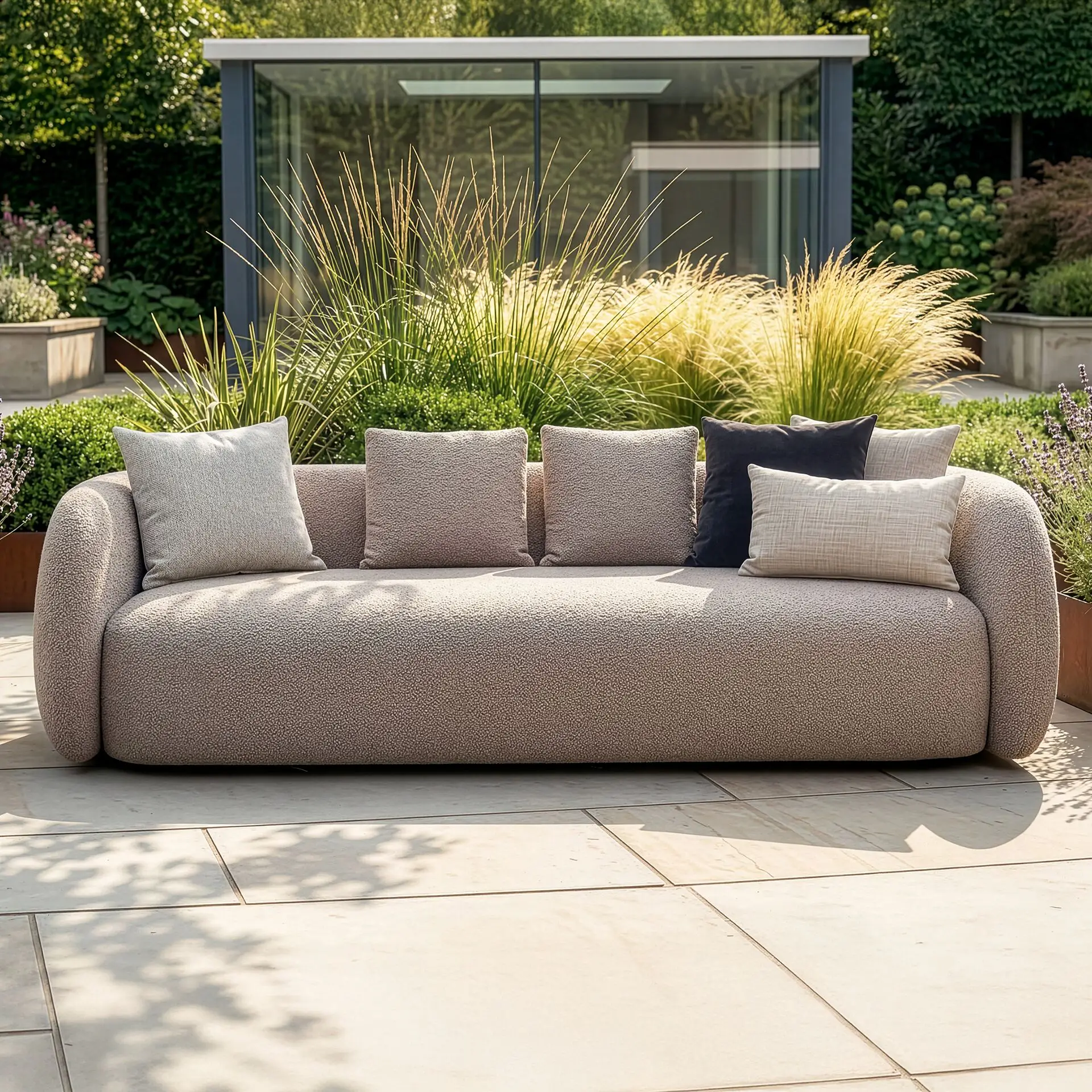 Fabric Monte Carlo 4 Seat Sofa