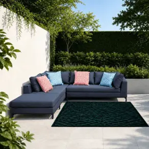 Sicilie Left-Facing Outdoor Corner Sofa Unit | Aluminium & Nanotex