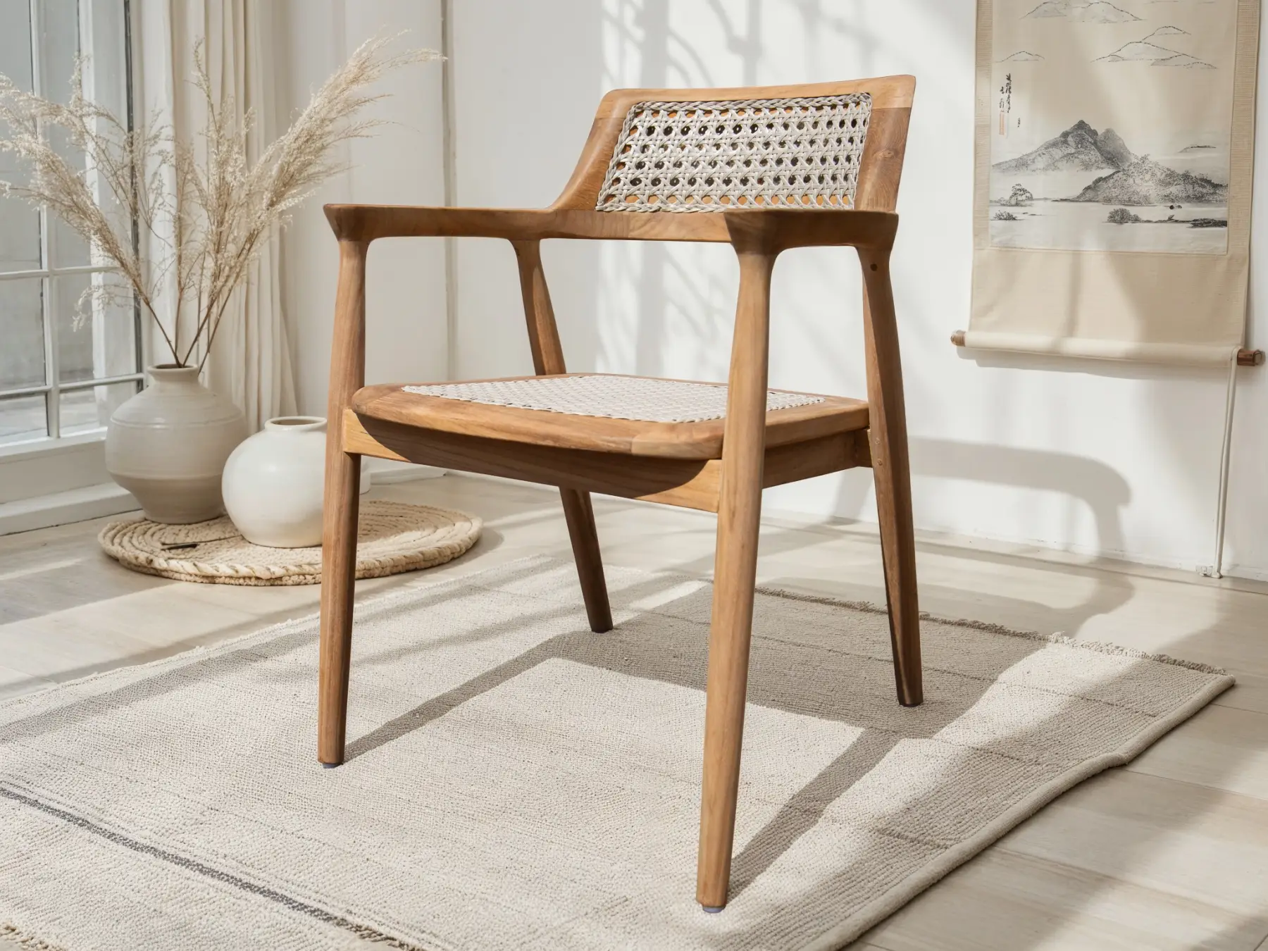 Pedro Reclaimed Teak Dining Chairs x 4