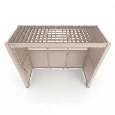 Como Freestanding BBQ Shelter 1