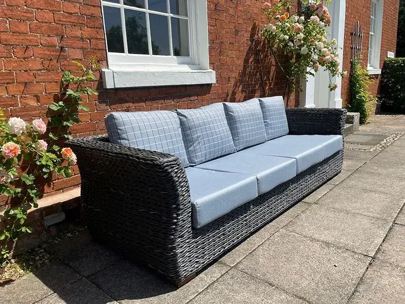 Montana Rattan 4 Seater Double Sofa Suite