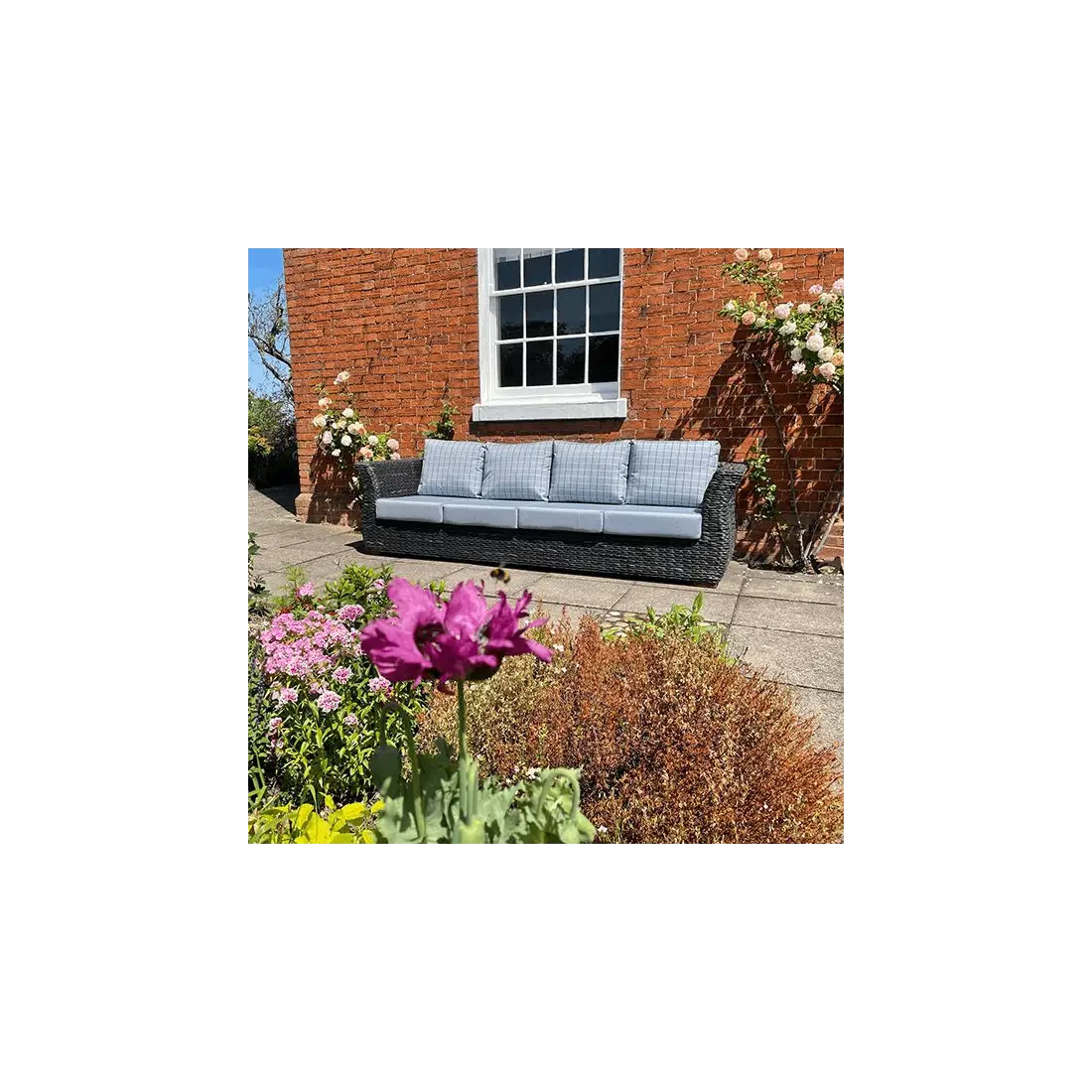 Midnight Montana 4 seater sofa - outdoor