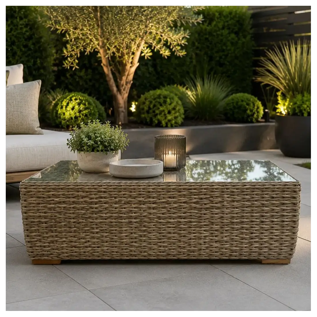 Montana coffee table with 8mm tempered glass Montana coffee table with 8mm tempered glass